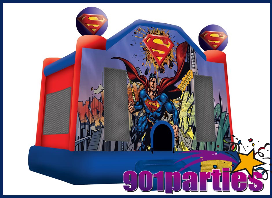 $200 - $25 NON REFUNDABLE CASH APP DEPOSIT SUPERMAN 901PARTIES MEMPHIS MOON BOUNCE HOUSE RENTAL
